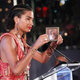 Indya Moore speaks on stage at The Daily Front Row’s 7th annual Fashion Media Awards on September 05, 2019 in New York City.